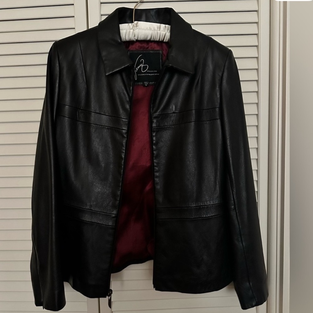 Vintage Leather Jacket by Venus Williams